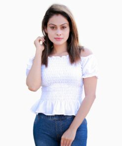 Short Sleeve Smock Tops